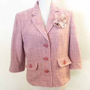 Amanda Smith silk blazer